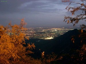 Islamabad from damn-e-koh